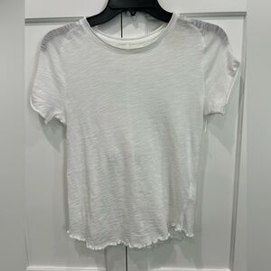 Free People NWOT Be My Baby Cotton Crew Neck Short Sleeve